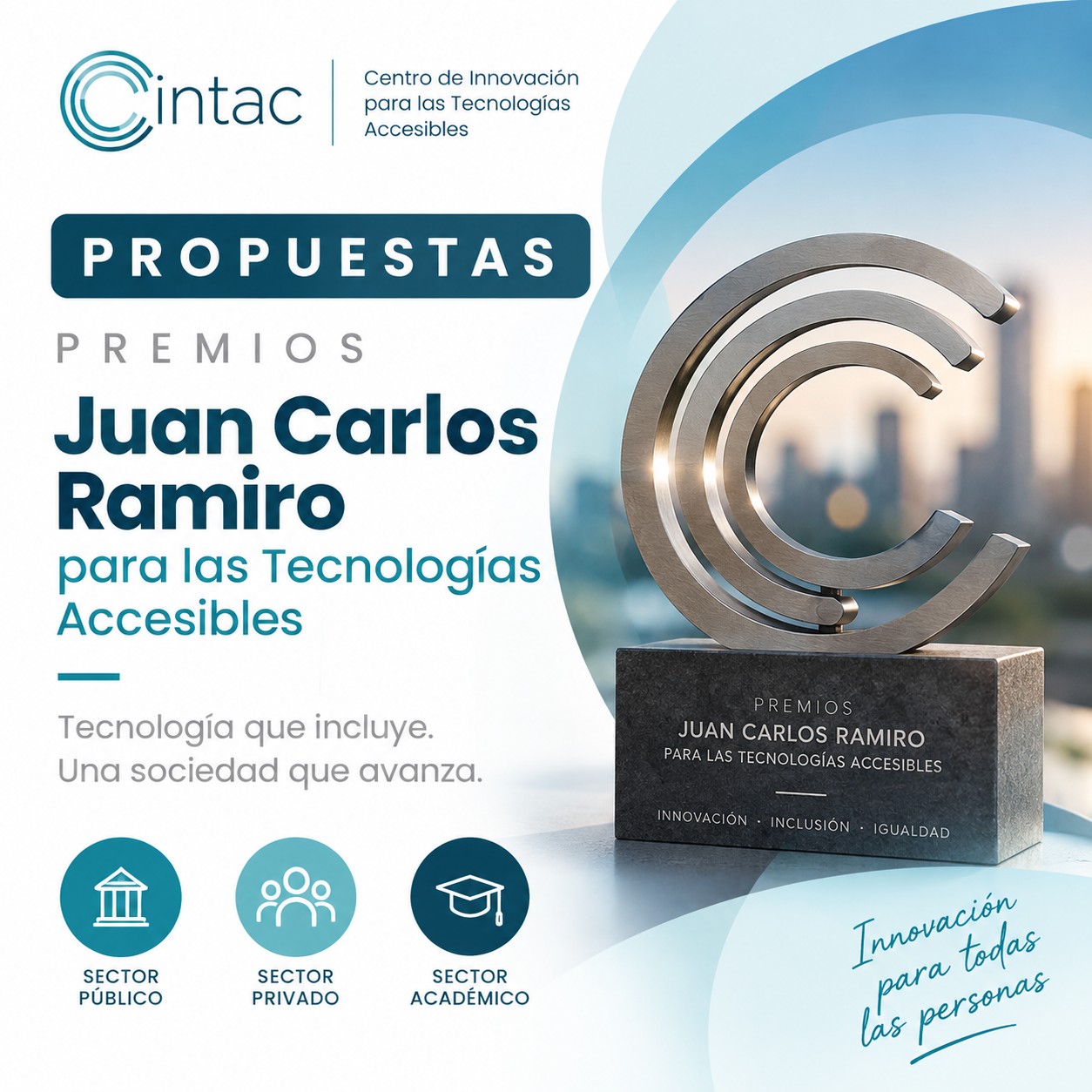 Publicadas las bases para los Premios Juan Carlos Ramiro para las Tecnolog�as Accesibles